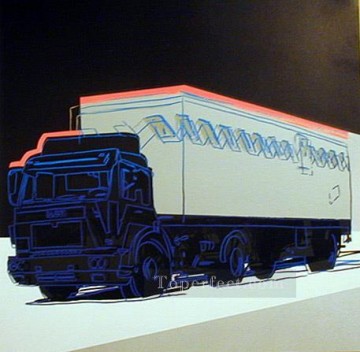 Abstracto famoso Painting - Anuncio POP de camión